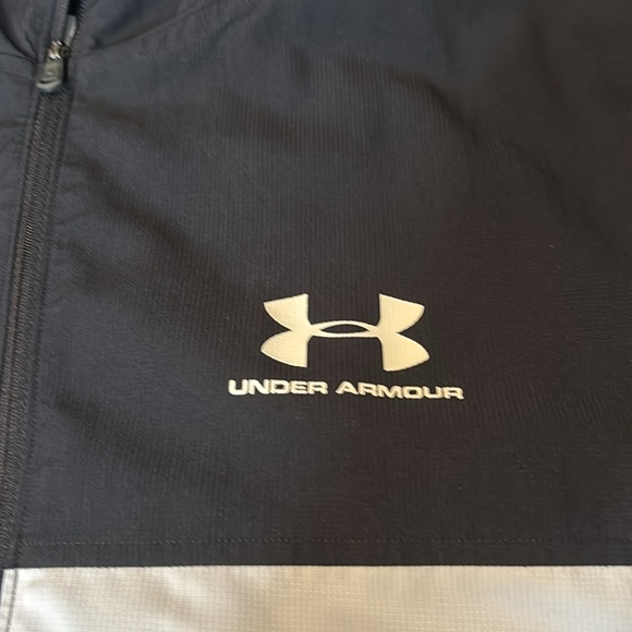 Under Armour Men’s Colorblock Windbreaker Sport Jacket Size Medium - Picture 2 of 13